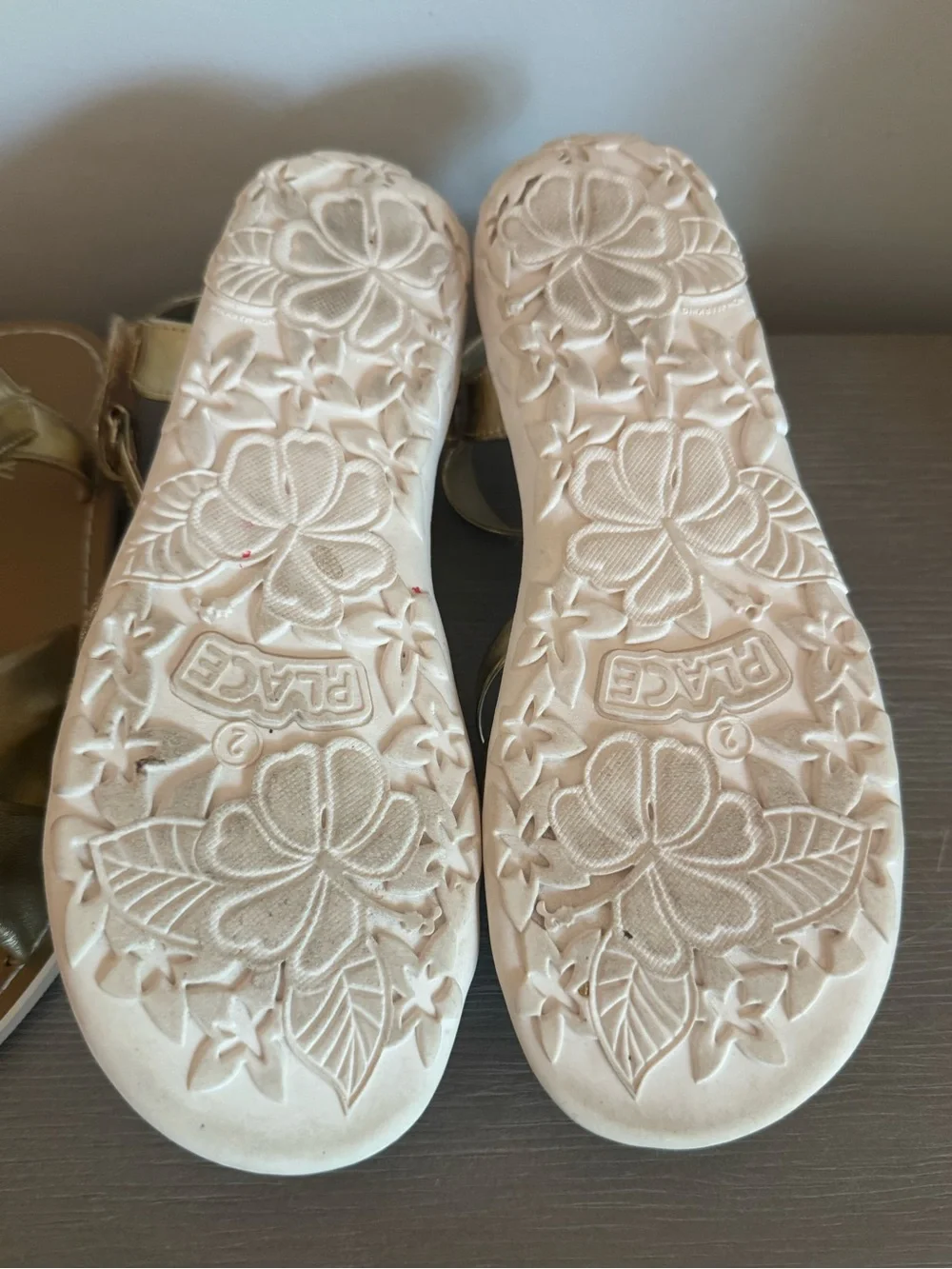 JCrew and The Children's Place Gold Girls' Knot & Strappy Sandals